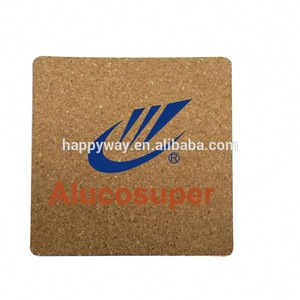 Advertising Square Wood Coaster One Year Quality Warranty