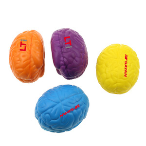 Custom Logo Brain Shape Stress Ball