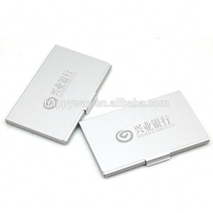 Aluminum Visiting Card Holder