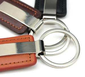 Custom Luxury Blank Leather Keychains MOQ 1000 PCS 0403083