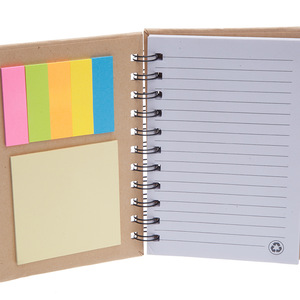 Kraft Paper Spiral Notepad, MOQ 100 PCS 0703070 One Year Quality Warranty