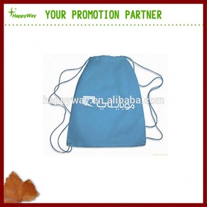 Promotional Custom Non-woven Fabric Drawstring Backpack Bag