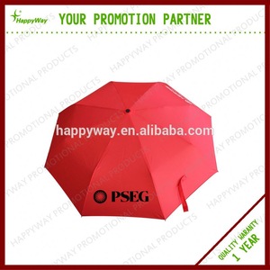 Top Grade Business Folding Umbrella, MOQ 500 PCS 0606022 One Year Quality Warranty