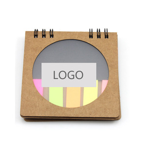 Kraft Paper Sticky Notepad Custom Logo