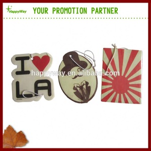 Promotion Hanging Custom Car Air Freshener