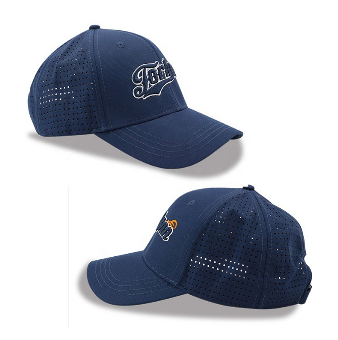 Custom Sports Cap Quick Dry Polyester Dri Fit Baseball Cap