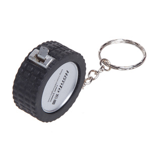 Mini Motorcycle Tape Measure Keychain