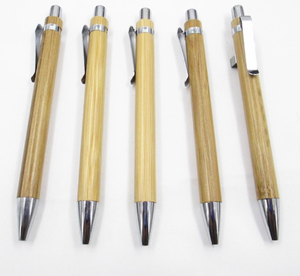 Promotional Stylish Bamboo Wooden Ball Pen