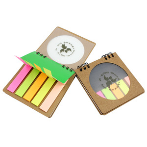 Kraft Paper Sticky Notepad Custom Logo