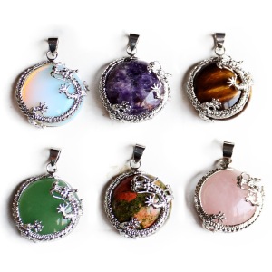 Novelty Crystal Ball Dragon Decoration Pendants