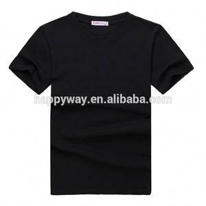 180 gsm 100% Cotton Blank T Shirts For Logo