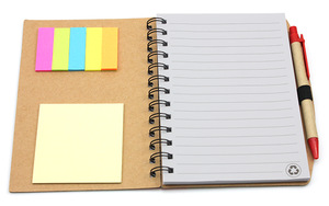 Customized Cheap Spiral Notebook With Sticky Notes 0703030 MOQ 1000PCS One Year Quality Warranty