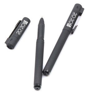 Free Samples Customized Black Ink Gel Pen 0202041 MOQ 100PCS One Year Quality Warranty