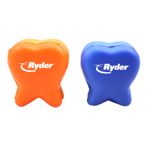 Tooth Shaped Anti Stress Ball with Customized Logo