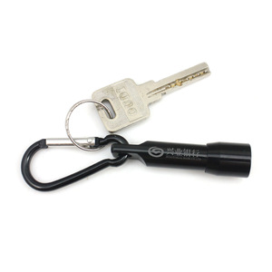 Novelty Carabiner Flashlight Metal KeyChain