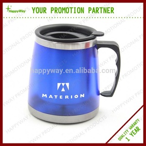 double wall thermo colorful stainless steel office cup MOQ100PCS 0301035