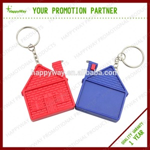 Promotional Cheap House Shape Tape Measure, 0402010 MOQ 100PCS One Year Quality Warranty