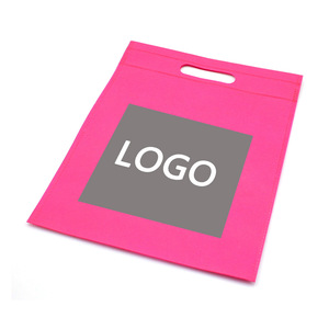 Promotional Non Woven Tote Bag Logo customized enterprise exhibition gift advertisement