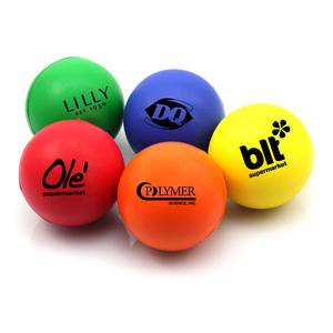 PU round shape stress ball MOQ 1000 PCS 0101004