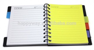 Colorful Spiral notepad,cute sticky notes MOQ100PCS 0703055