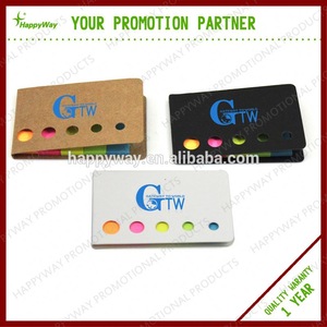 Custom Logo Printed Mini Sticky Notes, MOQ 100 PCS 0703066 One Year Quality Warranty