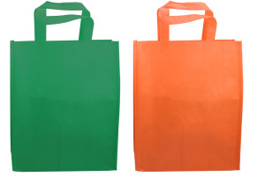 Customized Non Woven Fabric Shopping Bag with Logo MOQ1000PCS 0603001 One Year Quality Warranty