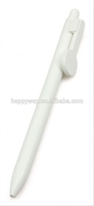 HappyWay Customized White Ballpoint Pen 0201059 MOQ 100PCS One Year Quality Warranty