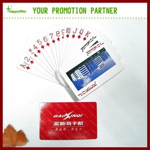 Custom Cheap Promotional Paper Playing Game Card