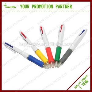 Customized Cheap Multi Color Pen 0203005 MOQ 100PCS One Year Quality Warranty