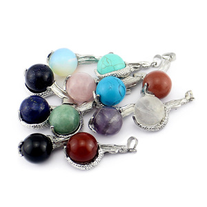 Novelty Fashion Crystal Stone Mermaid Pendants