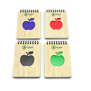 Bamboo Logo Printing Notebook 0703027 MOQ 1000PCS One Year Quality Warranty