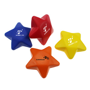 Custom Logo Star Shape Stress Ball