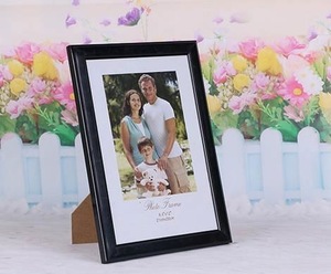 High quality printed plastic photo frame,pvc plastic custom logo photo frame