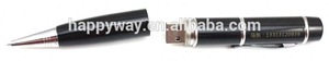 Custom Metal Pen USB Flash Drive, MOQ 100 PCS 0504025 One Year Quality Warranty