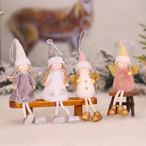 Lovely Cute Christmas Tree Decoration Angel Doll Ornaments