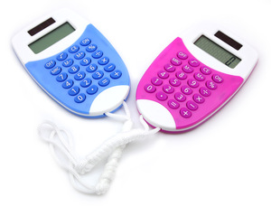 Mini Mobile Calculator With Rope