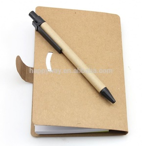 Promotional pocket Small mini notepad with pen