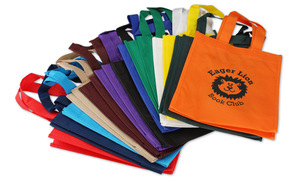 Customized Non Woven Fabric Shopping Bag with Logo MOQ1000PCS 0603001 One Year Quality Warranty