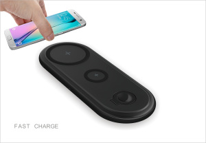 3 In 1 Earphone Phone Watch Table Wireless Charger