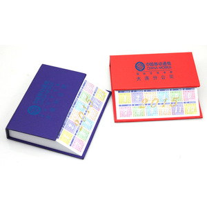 Popular Mini Notepad With Calendar 0703057 MOQ 1000PCS One Year Quality Warranty