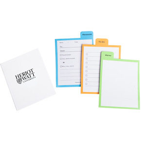 Customised Tear Off Notepad 0703122 MOQ 100PCS One Year Quality Warranty