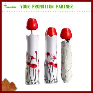 Hot Sale Unique Outdoor Folding Wine Bottle Umbrella