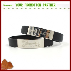 Hot Selling Custom Rubber Bracelet, Silicon Wristband, Silicone Bracelet