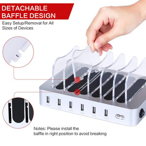 Hot Selling Desktop 6 Port USB Apple Devices Phone Charging Station