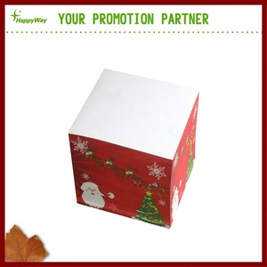 Promotional Custom Wood Memo Pad Paper Cube