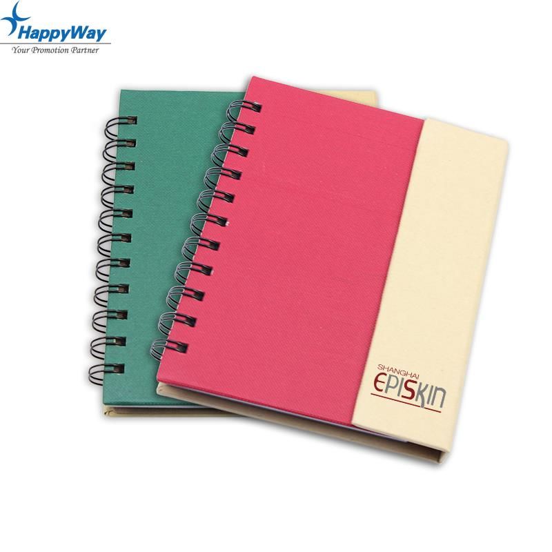 Popular Spiral Notebook With Stickers, MOQ 1000 PCS 0703038 One Year Quality Warranty