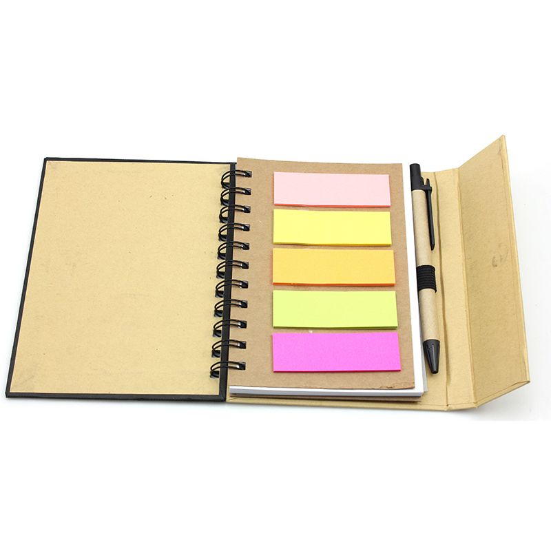 Popular Spiral Notebook With Stickers, MOQ 1000 PCS 0703038 One Year Quality Warranty