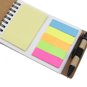 Advertising Kraft Notepad With Stycky Notes