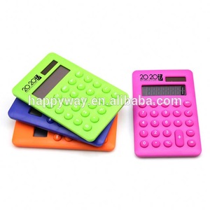 Mini Deluxe Thin Calculator, MOQ 500 PCS 0702024 One Year Quality Warranty