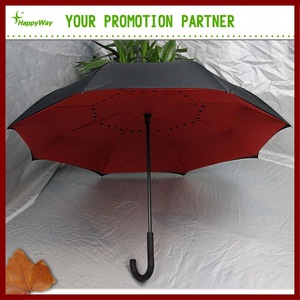 Promotional Logo Printed Automatic Golf Umbrella, Custom Golf Umbrella